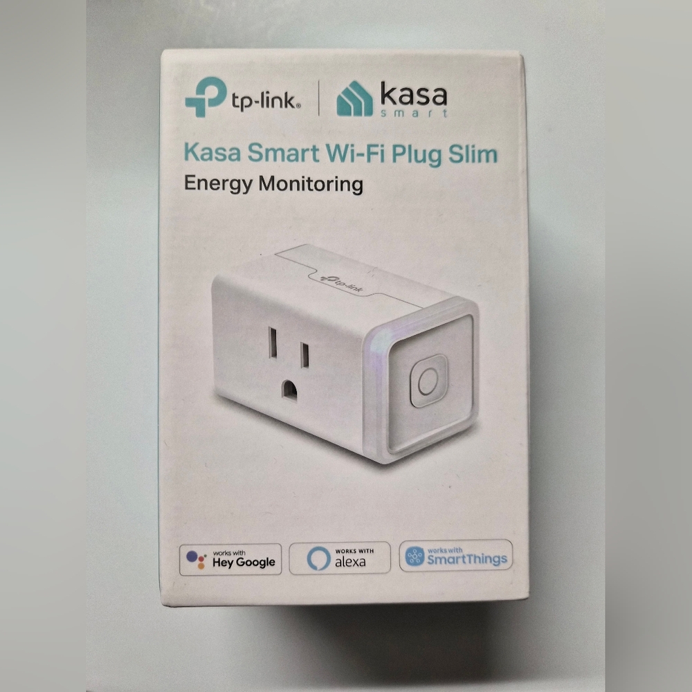 tp-link Kasa Smart Wi-Fi Plug Slim with Energy Monitoring